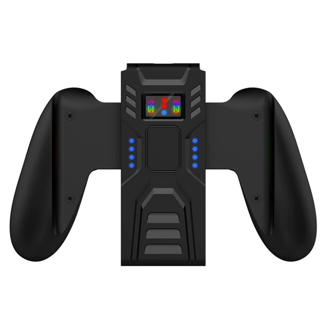 Joy-pad Left and Right Controllers Charging Handle Grip for Nintendo Switch Joy-Con Gamepad Charging Grip with Indicator Light