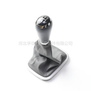 Fuxin – pommeau de levier de vitesse en cuir, 4 vitesses, couvercle de levier de vitesse manuel pour Chery E5 Ne, conception ergonomique - Product Image 4