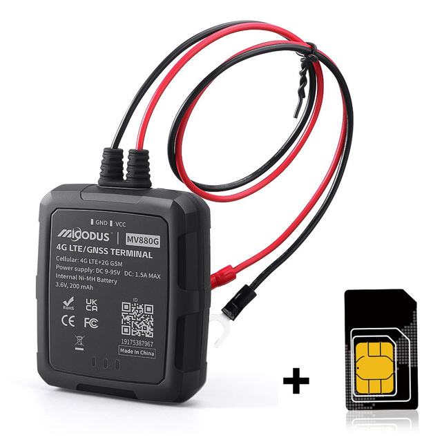IOS Android Real Time Waterproof Mini SIM Card Tracking Device MV880G Micodus Gps Car Tracker 4G Motorcycle Gps