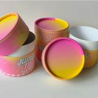 Prix d'usine, pots à bougies de luxe personnalisés avec couvercle, biodégradables, recyclables, écologiques, faits à la main, couleur personnalisée, taille personnalisée