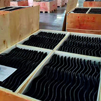 Tuiles solaires courbées Rosenpv, panneaux photovoltaïques pour système d'énergie solaire domestique, tuile de toit solaire BIPV