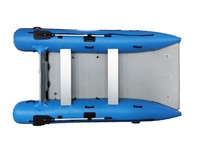 Haute vitesse 0.9mm PVC & Hypalon catamaran gonflable dériveur qualité bateaux à rames pour la pêche en lac surf en plein air dérive aviron