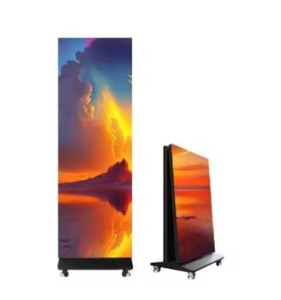 Écran d'affichage LED vertical 1,92*0,64m P1,53 COB, affiche numérique intérieure, cadre en aluminium, publicité graphique - Product Image 3