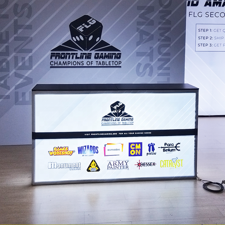 6ft Custom Modular Aluminum Structure SEG Printing USB Table ...