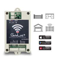 Controlador de puerta habilitado para WiFi para puertas corredizas industriales de alta velocidad 4 salidas de relé 3 alertas de entrada