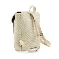 Sac à dos pour ordinateur portable tendance en néoprène tissé de grande capacité, nouveau modèle 2026, pour les voyages quotidiens légers, les affaires et les loisirs