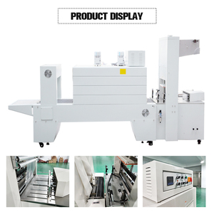 Marka isı <span class=keywords><strong>Shrink</strong></span> ambalaj küçülen makine PP/PVC/POF malzeme sarıcı için silindirik pil paket - Product Image 2