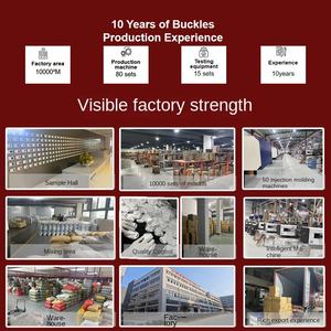 مشبك حقيبة ظهر دوار ثنائي اللون مصنوع من البلاستيك PC+POM، إكسسوارات الأمتعة - Product Image 6