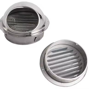 Ventilador Extractor Eléctrico de Pared con Rejilla Integrada de 100mm, Cubierta de Ventilación de Acero Inoxidable Robusto, ODM - Product Image 3