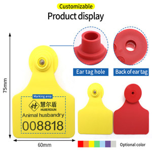 HED-ET121 <span class=keywords><strong>RFID</strong></span> thẻ tai động vật thẻ tai bò tùy chỉnh gia súc Tai <span class=keywords><strong>tag</strong></span> - Product Image 2