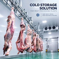 Système de stockage frigorifique de grande capacité de 10 000 tonnes, chambre froide sur mesure pour supermarché, cuisine centrale, chaîne du froid