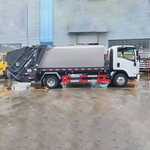 Camión de Compresión de Basura con Motor Diésel ISUZU KV100 4x2, Vehículo de Recolección y Eliminación de Residuos - Product Image 2