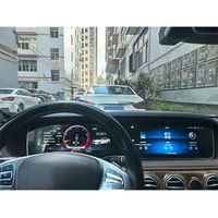 Mise à niveau Android double écran pour Mercedes Benz Classe S W222 2013-2018, affichage multimédia du tableau de bord, navigation CarPlay