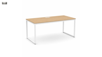 Bureau de direction ergonomique modulaire moderne avec tiroirs de rangement, style professionnel de luxe léger pour environnement de bureau
