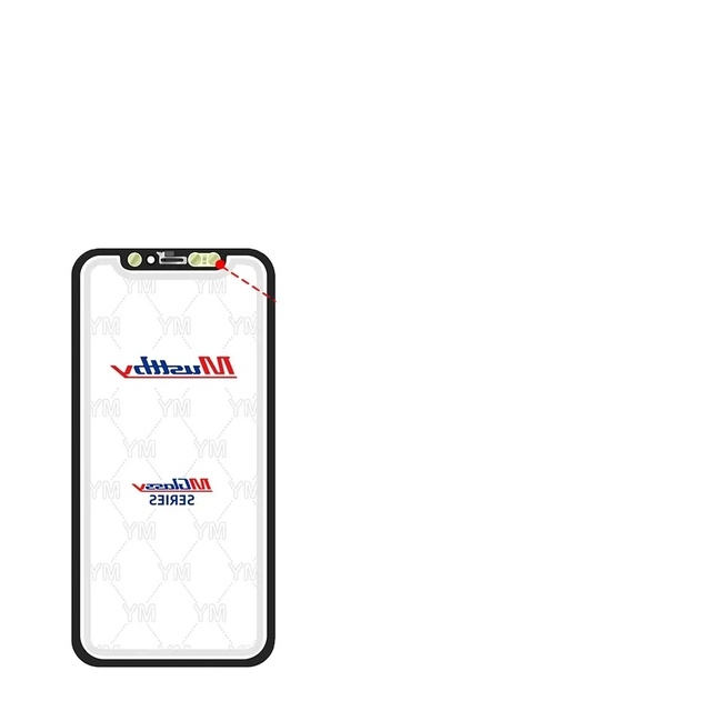 Musttby Front Glass with OCA for iPhone X-17promax Series Outer Glass Replacement Glass