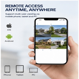 Solar PTZ <b>Security</b> <b>Camera</b> Outdoor <b>Wireless</b> IP <b>Camera</b> Waterproof Weatherproof 5MP 4K WiFi - Product Image 4