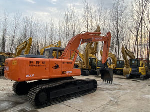 Hitachi-Excavadora de orugas de 20t, excavadora usada con componentes de núcleo en stock, lista para la venta en Hefei Yard - Product Image 5