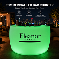 Bar lumineux LED COOLQING 16 couleurs RVB changeantes pour grands événements, fêtes, mariages, discothèques, usines