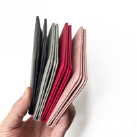 Porte-passeport en PU de haute qualité en cuir PU lisse portable prix porte-documents porte-monnaie porte-passeport personnalisé à bon prix