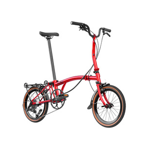 Vélo pliant 14/16 pouces léger et portable pour la ville, vélo de banlieue à 9 vitesses avec pièces en alliage d'aluminium pour adultes - Product Image 2