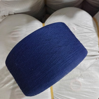 Fil de coton recyclé et teint 20/2 et 16/2 pour le tricot de smocks et de kentés au Burkina Faso et au Ghana