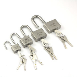 Candado Xin Jieliang de Acero Inoxidable 304 Cromado, Rectangular, de Una Sola Palanca, para Seguridad de Almacenes - Product Image 4