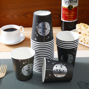 <b>Paper</b> Cup Planet Hot Stamping Series Party Water Cups for Home and Commercial Use, Wholesale Disposable Cups for Chinese New - Product Image 2