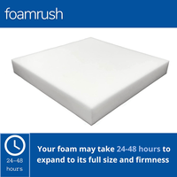 Bloc de mousse à mémoire de forme multi-scènes personnalisé CertiPUR-US anti-acariens amovible et lavable pour coussin oreiller matelas fesses