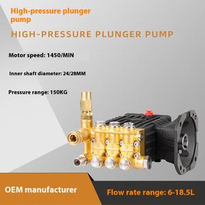 Nouvelle condition directe du fabricant haute pression 220V ensemble de pompe à piston en céramique <span class=keywords><strong>grand</strong></span> débit électrique pour l'utilisation commerciale de <span class=keywords><strong>lavage</strong></span> de <span class=keywords><strong>voiture</strong></span> - Product Image 2