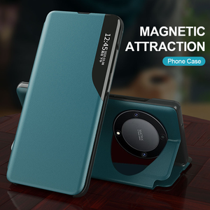 สำหรับ Honor X9A Magic5 Lite X7 X8 Magic 3 Honor 70 efold หนังฝาพับเปิดปิดอัตโนมัติปลุกฝาปิดแม่เหล็ก - Product Image 3