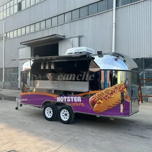 Chariot de restauration mobile électrique en acier inoxydable pour hot-dogs, idéal pour les événements extérieurs – Nouveauté UE en promotion - Product Image 6