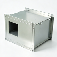 Ventilateur centrifuge en ligne OEM personnalisé en acier au carbone à haute pression statique, à faible bruit et à économie d'énergie pour bureaux et résidences