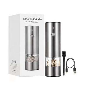 Aproms — moulin à sel électrique, Rechargeable par USB, en céramique, <span class=keywords><strong>automatique</strong></span>, pour la cuisine, nouvel arrivage - Product Image 3