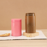 Bouteille à capsules de 200 ml et 250 ml avec bouchon résistant aux enfants, pot vide en plastique pour compléments alimentaires, pot à capsules en plastique personnalisé de 6 oz et 8 oz
