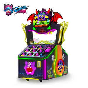 เครื่องเล่นเกมหยอดเหรียญในร่ม สีสันสดใส ราคาถูก สำหรับเด็ก เกมตีมอนสเตอร์กบ - Product Image 2