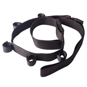 Support de canne à pêche Ztc462, sangles en nylon pour canne à leurre, fixation sur voiture, noir, paquet de 2 - Product Image 1