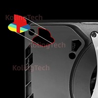 Nouvelle arrivée accessoires de jeu pour PS5 slim Console Logo Skin Sticker Logo coloré Compatible avec disque et autocollant mince numérique