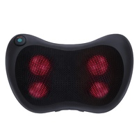 Almohada de Masaje Eléctrica LUYAO 735A Tipo C con 4 Modos de Vibración, Masaje Shiatsu, Carga Tipo C y Función de Calor