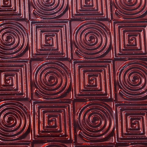 طبق زجاجي تركي عتيق للتقديم بالجملة، صحن طعام زجاجي منقوش بلون فضي - Product Image 4