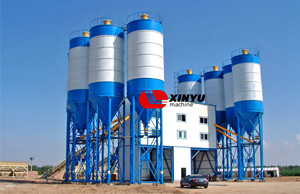 2025 tout nouveau 60cbm/h HZS50 60 Mini centrale de mélange de ciment centrale à béton centrale de mélange de béton silo de ciment USINE - Product Image 2