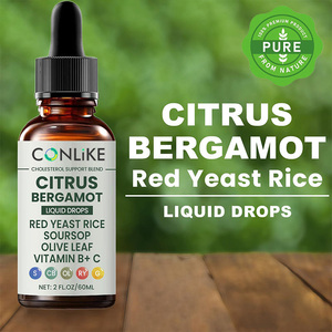 Gotas <span class=keywords><strong>de</strong></span> <span class=keywords><strong>Arroz</strong></span> <span class=keywords><strong>de</strong></span> <span class=keywords><strong>Levadura</strong></span> Roja OEM/ODM con Cítricos, Bergamota, <span class=keywords><strong>Arroz</strong></span> <span class=keywords><strong>de</strong></span> <span class=keywords><strong>Levadura</strong></span> Roja, Guanábana, Hoja <span class=keywords><strong>de</strong></span> Olivo, Vitaminas B y C, Apoyo <span class=keywords><strong>para</strong></span> <span class=keywords><strong>el</strong></span> <span class=keywords><strong>Colesterol</strong></span> - Product Image 2