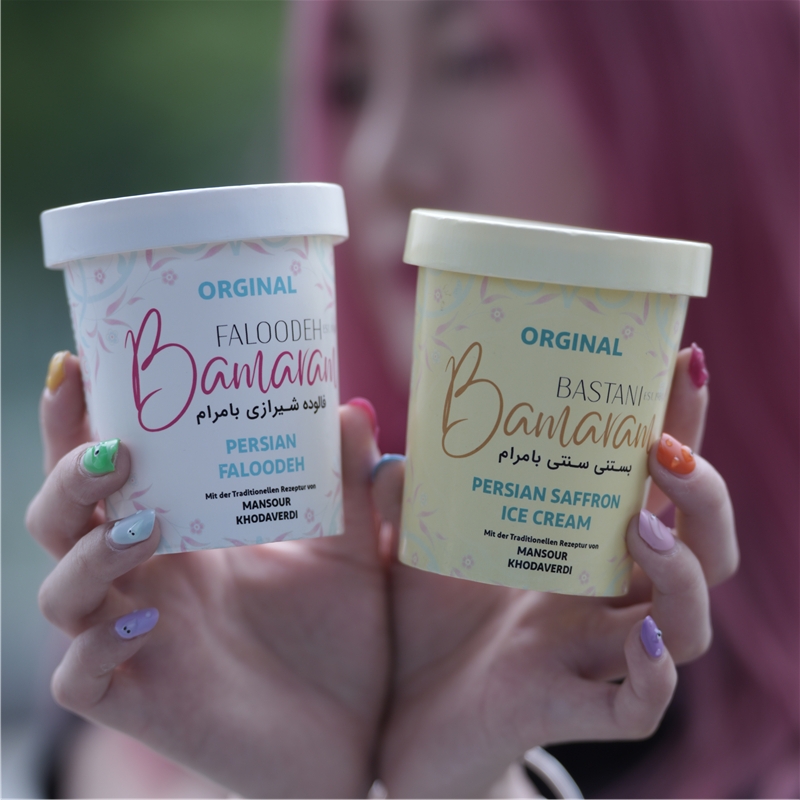 Professional Manufacturer Ice Cream Cup Packaging Ice Cream Paper Cup