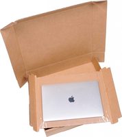 Boîte d'emballage en film plastique PE souple pour l'expédition d'ordinateurs portables, de téléphones portables et d'électronique - Haute résistance, transparente et protectrice