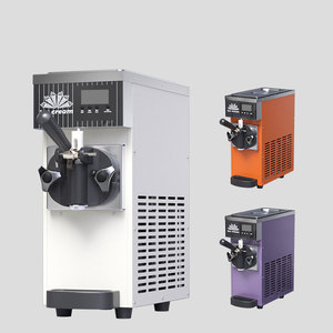 Commercial 15-20L/H Automatic Table Top Gelato Making Machine 3 Flavors Stainless Steel Soft Serve Ice <b>Cream</b> for Home Outdoor - Product Image 3
