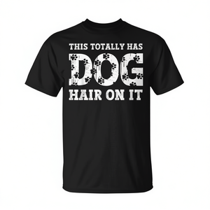 Esta camiseta tiene pelos de perro por todas partes, para amantes de los perros. - Product Image 2