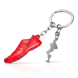 Nouveaux <span class=keywords><strong>porte</strong></span>-clés en alliage de zinc personnalisés avec logo, design vintage 3D de chaussures de <span class=keywords><strong>basket</strong></span>, légers, en gros, cadeaux pour la Fête des Pères 2026 - Product Image 4