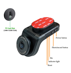 Frontal 4K WIFI Coche DVR Amplio ángulo de visión WIFI APP IOS Android 4K Dash cam - Product Image 4