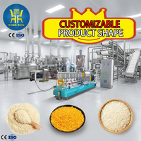 Ventes Flash : Ligne de production de machines extrudeuses de panure alimentaire entièrement automatique pour la fabrication de panure Panko