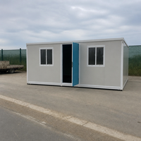 Maison préfabriquée pliable de type Z, abri modulaire portable pour jardin, chambre d'hôtes, bureau de chantier, logement pour travailleurs et utilisation en camping