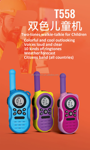 Đầy Màu sắc Walkie Talkie đài phát thanh cầm tay cho trẻ em hấp dẫn hai cách phát thanh cho trẻ em - Product Image 6